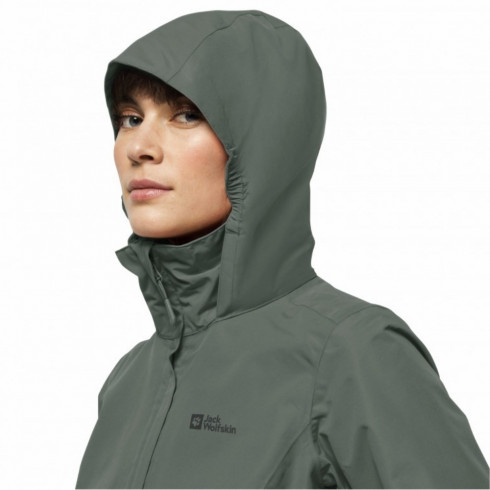 Фото Вітровка жіноча Jack Wolfskin STORMY POINT 2L JKT W 1111202_4311 - зображення 4