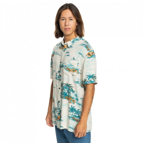 Фото Чоловіча теніска Quiksilver LONGMANHILLSS WVTP EQYWT04575-WDW6 - зображення 2