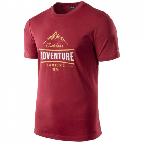 Фото Чоловіча футболка HI-TEC LORE-POMEGRANATE - зображення 2