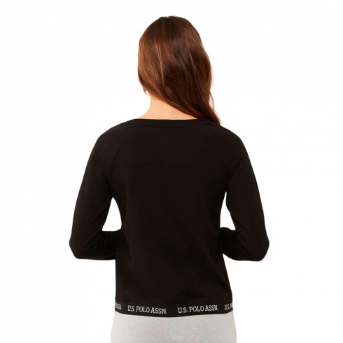 Фото Кофта піжамна жіноча U.S. POLO ASSN 16598 - зображення 3