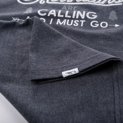 Фото Жіноча футболка HI-TEC LADY NULIS-BLUE NIGHTS MELANGE - зображення 5