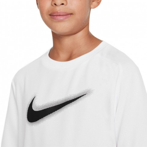 Фото Дитяча футболка Nike B NK DF MULTI+ SS TOP HBR DX5386-101 - зображення 3