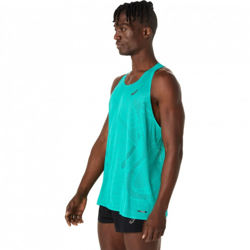 Чоловіча футболка ASICS METARUN SINGLET 2011D287-400 - зображення 5 Фото Чоловіча футболка ASICS METARUN SINGLET 2011D287-400 - зображення 5
