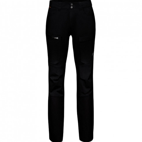 Фото Чоловічі штани для туризму Mammut Zinal Hybrid Pants Men 1022-01970-BLACK - зображення 1