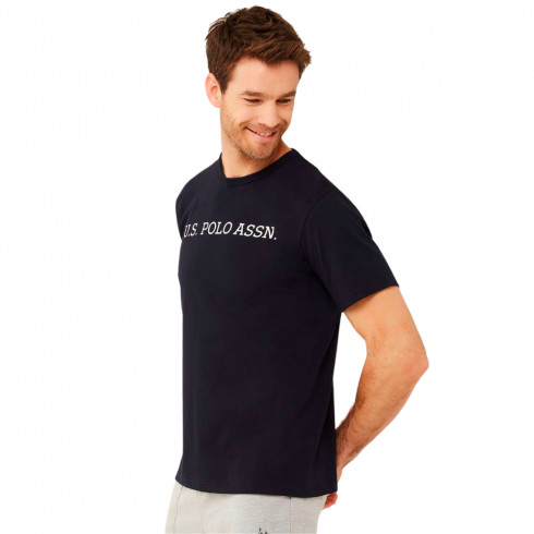 Фото Футболка чоловіча з круглим вирізом U.S. POLO ASSN 18465 - зображення 2