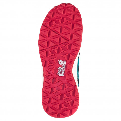 Фото Дитячі трекінгові кросівки Jack Wolfskin WOODLAND TEXAPORE LOW VC K 4046351_8166 - зображення 6