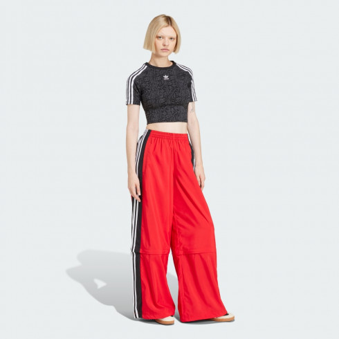 Фото Жіноча футболка Adidas Snakeskin 3-Stripes Baby Originals JI8408 - зображення 2