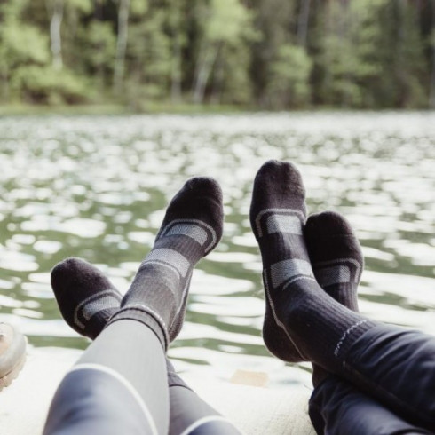 Фото Чоловічі зимові шкарпетки Thermowave Discover Merino Hiking socks 12KOJA101-991 - зображення 2