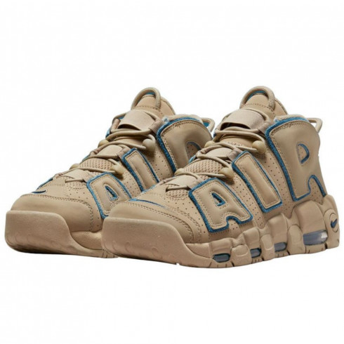 Фото Чоловічі повсякденні кросівки NIKE Air More Uptempo 96 Limestone Beige Blue DV6993-200 - зображення 5