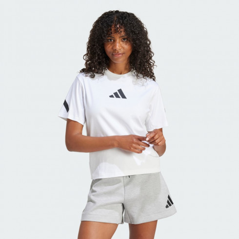Жіноча футболка Adidas Z.N.E. Sportswear JE7857 - зображення 5 Фото Жіноча футболка Adidas Z.N.E. Sportswear JE7857 - зображення 5