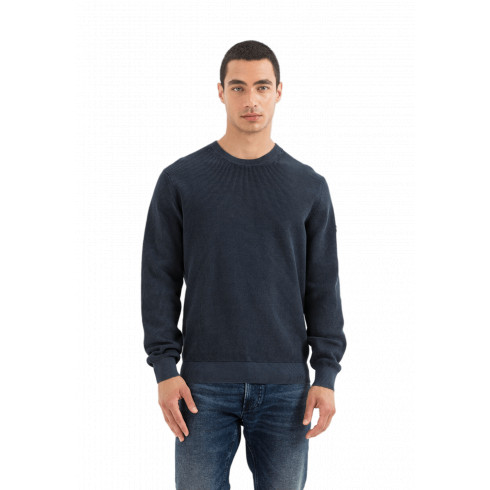 Фото Джемпер чоловічий Camel Active Knit 1/1 Crewneck 409545-8K10-47 - зображення 5