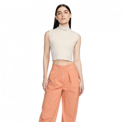 Фото Жіноча майка Nike CROP TANK FB8343-104 - зображення 4