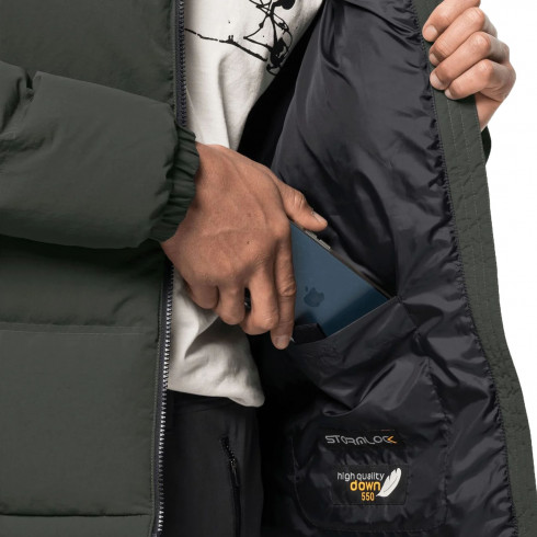 Фото Пуховик чоловічий Jack Wolfskin ALEX DOWN JKT M 1206911_4018 - зображення 5
