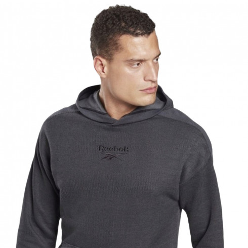 Чоловіче худі Reebok Training Essentials Melange GI8564 - зображення 5 Фото Чоловіче худі Reebok Training Essentials Melange GI8564 - зображення 5