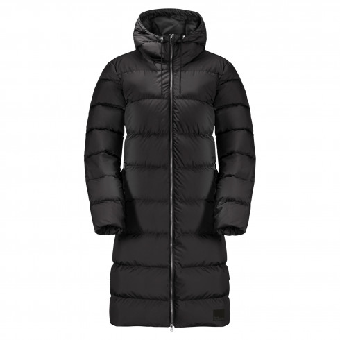 Фото Напівпальто жіноче пухове Jack Wolfskin FROZEN PALACE COAT W 1204132_6000 - зображення 6
