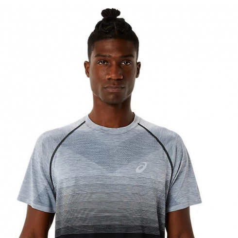 Фото Чоловіча спортивна футболка Asics SEAMLESS SHORT SLEEVE TOP 2011C398-002 - зображення 7