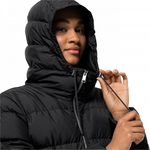 Фото Напівпальто жіноче пухове Jack Wolfskin FROZEN PALACE COAT W 1204132_6000 - зображення 3