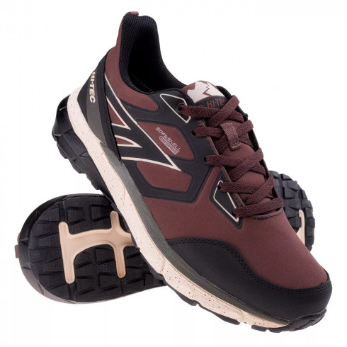 Фото Жіночі повсякденні кросівки Hi-Tec BARIO WP-CINNABAR/BLACK/KHAKI - зображення 7