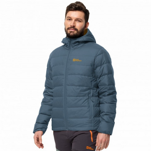 Фото Чоловіча куртка прошита пухова Jack Wolfskin ATHER DOWN HOODY M 1207671_C0412 - зображення 1