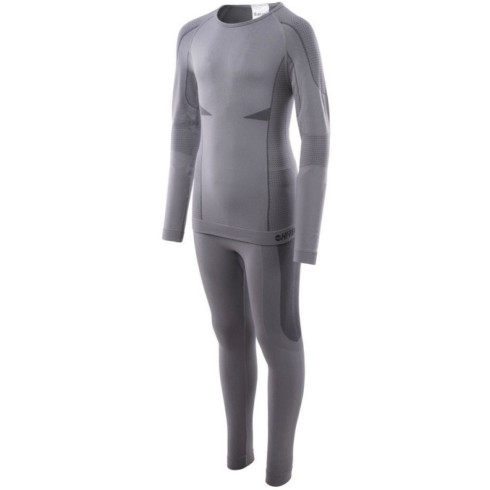 Фото Дитячий комплект термобілизни HI-TEC HIKRO SET JR-GREY/DARK GREY - зображення 3