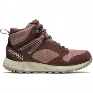 Жіночі черевики Merrell WILDWOOD MID LTR WP marron/burlwood