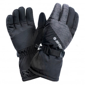 Чоловічі гірськолижні рукавички Hi-Tec ELIM-BLACK