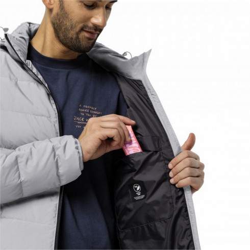 Фото Чоловічий прошитий пуховик Jack Wolfskin COLONIUS JKT M 1207431_6315 - зображення 4