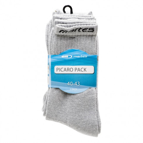 Фото Шкарпетки літні MARTES PICARO PACK-GREY/BLACK - зображення 3