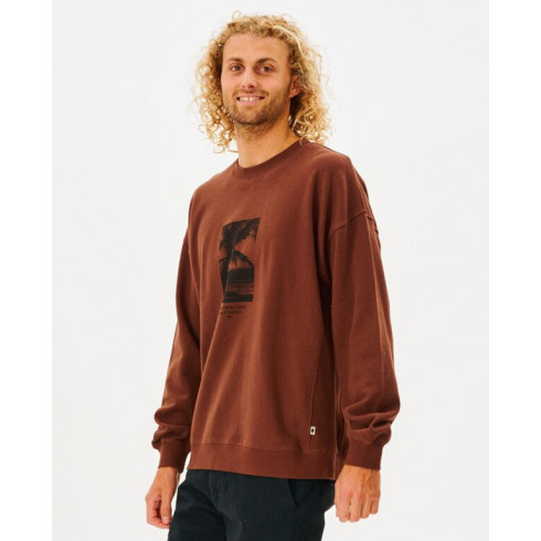 Фото Чоловіча спортивна кофта Rip Curl QUALITY SURF PRODUCTS CREW 00XMFL-8118 - зображення 4