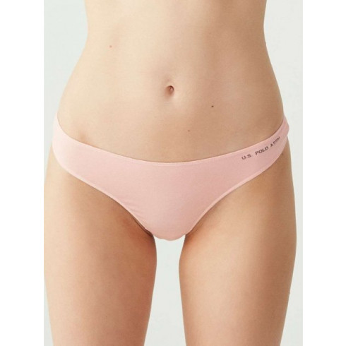 Фото Труси-стринги жіночі набір 5 шт. U.S. POLO ASSN 67005 - зображення 3
