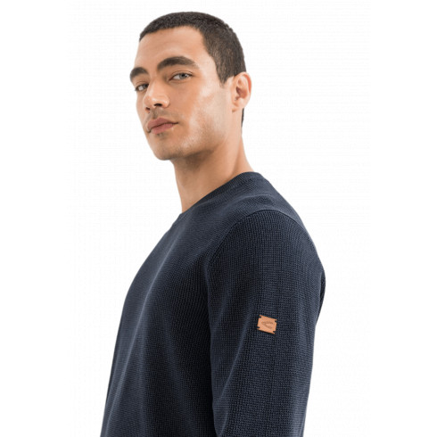 Фото Джемпер чоловічий Camel Active Knit 1/1 Crewneck 409545-8K10-47 - зображення 2