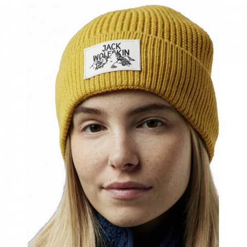 Фото Жіноча шапка Jack Wolfskin BADGE BEANIE A61610_M0042 - зображення 2