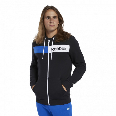 Фото Чоловіче худі Reebok TE LINEAR LOGO FZ FK6115 - зображення 7