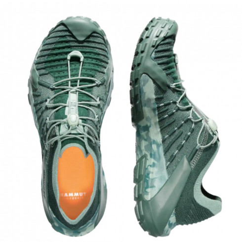 Фото Чоловічі кросівки для трекінгу Mammut Hueco Knit II Low Men 3020-06460-JADE - зображення 4