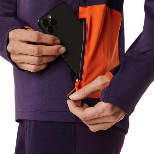 Фото Жіноча спортивна кофта Asics WINTER RUN LS HOODIE 2012C386-500 - зображення 7