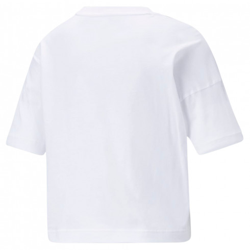 Фото Жіноча футболка PUMA POWER TAPE CROPPED TEE 84711602 - зображення 2