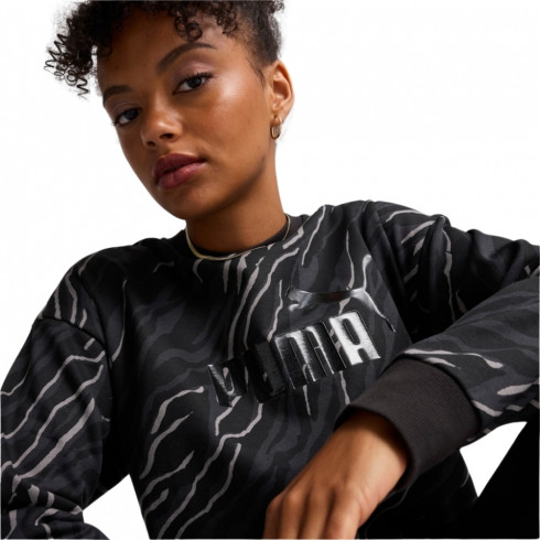 Жіночий світшот Puma ESS+ ANIMAL AOP Crew FL 68149101 - зображення 6 Фото Жіночий світшот Puma ESS+ ANIMAL AOP Crew FL 68149101 - зображення 6