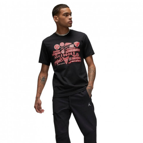 Фото Чоловіча футболка Jordan T-Shirt Black DX9599-010 - зображення 4