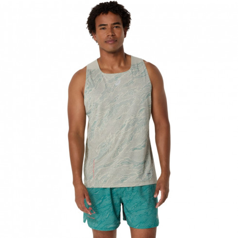Фото Чоловіча футболка ASICS FUJITRAIL SINGLET 2011C984-020 - зображення 1