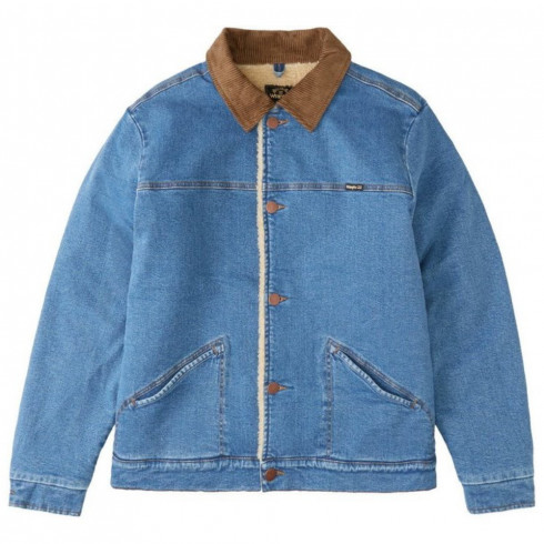 Фото Чоловіча куртка Billabong RANGE DENIM SHERPA J Z1JK51-OCEA - зображення 4