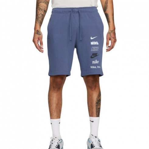 Фото Чоловічі шорти Nike M NK CLUB+ FT SHORT MLOGO FB8830-491 - зображення 4