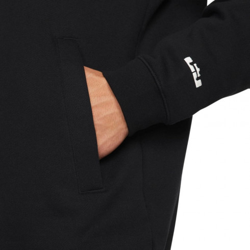 Фото Чоловіче худі NIKE LEBRON JAMES BRUSH PULL-OVER HOODIE BLACK FB7123-010 - зображення 3