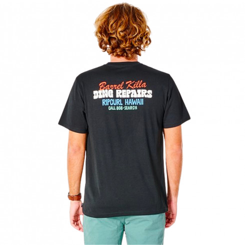 Чоловіча спортивна футболка Rip Curl BARREL KILLA REPAIR TEE CTEXO9-90 - зображення 2 Фото Чоловіча спортивна футболка Rip Curl BARREL KILLA REPAIR TEE CTEXO9-90 - зображення 2