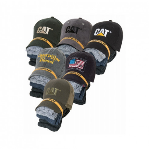Чоловічій комплект: кепка з козирком і 6 пар шкарпеток Caterpillar 1490005-901 - зображення 2 Фото Чоловічій комплект: кепка з козирком і 6 пар шкарпеток Caterpillar 1490005-901 - зображення 2