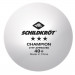 Фото Набір м'ячів для настільного тенісу Donic Schildkrot 3-Star Champion ITTF Poly 40+ 608542 - зображення 1