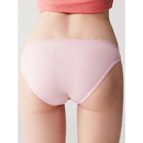 Фото Труси жіночі набір 3 шт. U.S. POLO ASSN 66244 - зображення 4