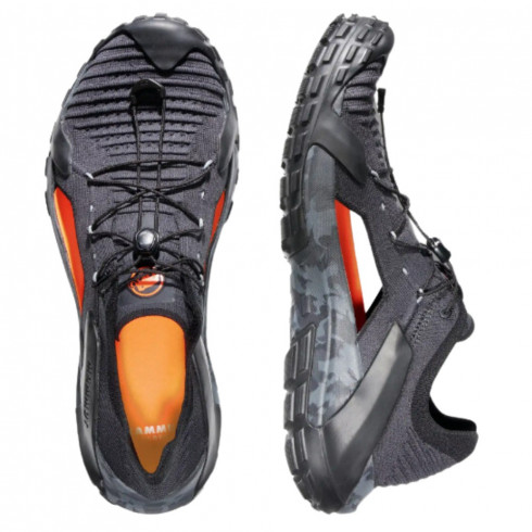 Фото Чоловічі кросівки для трекінгу Mammut Hueco II Air Low Men 3020-06440-BLACK - зображення 4