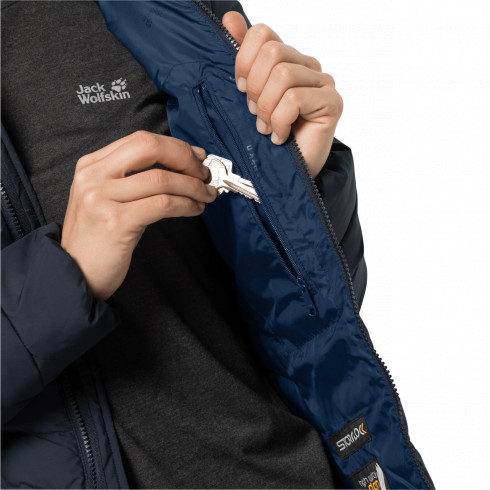 Фото Напівпальто жіноче пухове Jack Wolfskin SELENIUM COAT 1202081_1010 - зображення 5