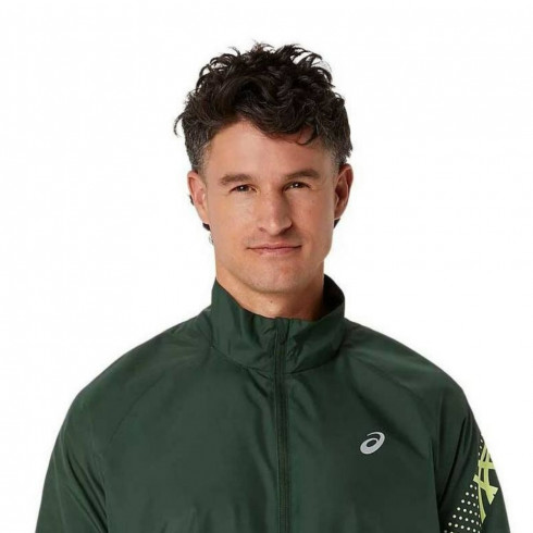 Фото Чоловіча куртка для бігу Asics ICON JACKET 2011C733-300 - зображення 2