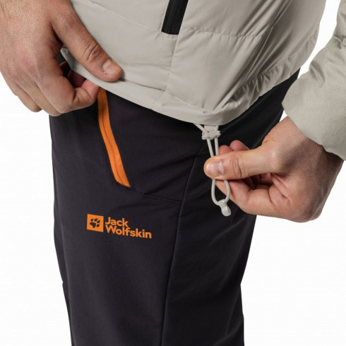 Фото Чоловіча куртка прошита пухова Jack Wolfskin ATHER DOWN HOODY M 1207671_A0029 - зображення 4